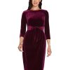Men's Velvet Tie Front Dress