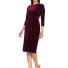 Men's Velvet Tie Front Dress