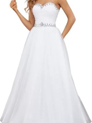 Women's Lace Wedding Dresses for Bride Tulle Bridal Gowns