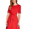 Men's Crepe Tie Front Fit and Flare