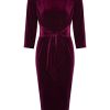 Men's Velvet Tie Front Dress