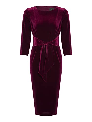 Men's Velvet Tie Front Dress