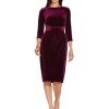Men's Velvet Tie Front Dress