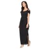 Women's Long Cold Shoulder Dress, Mother of The Bride