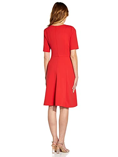 Men's Crepe Tie Front Fit and Flare