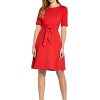 Men's Crepe Tie Front Fit and Flare