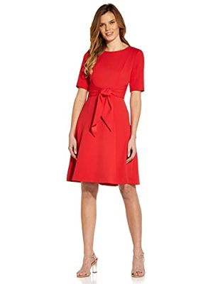 Men's Crepe Tie Front Fit and Flare