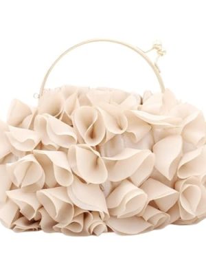 Hand-held Flower Bag Bride Handbag Wedding Bridesmaid Temperament Dress Dinner Bag Fairy Bag