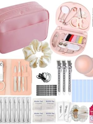 Wedding Emergency Kit for Bride, Bridal Emergency Kit with Makeup Bag, 26 in 1 Wedding Essential Items for Bride Daily Use Team